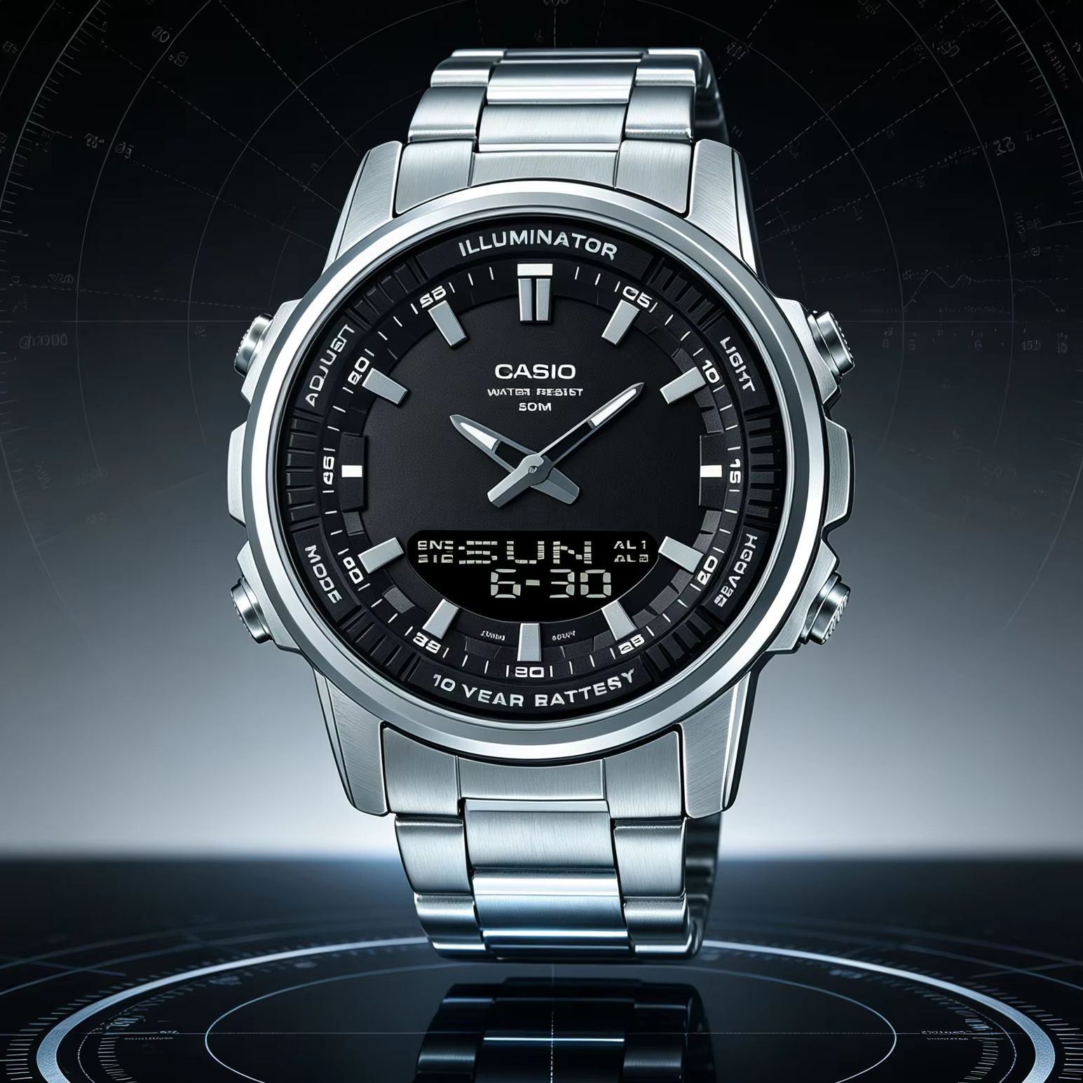 Smartwatch Casio Watches For Men - Casio AMW‑880D | Reloj de hombre