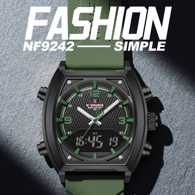 Reloj NAVIFORCE para Hombre co - Analog Quartz Watch reseña y precio