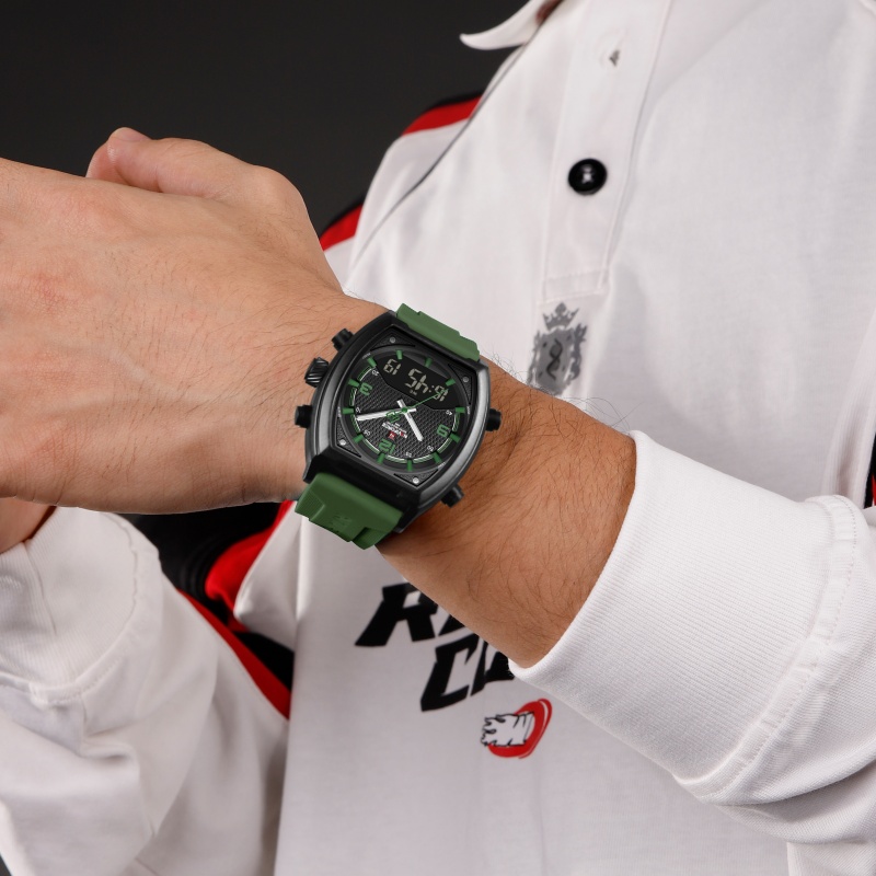 Reloj NAVIFORCE para Hombre co - Analog Quartz Watch reseña y precio
