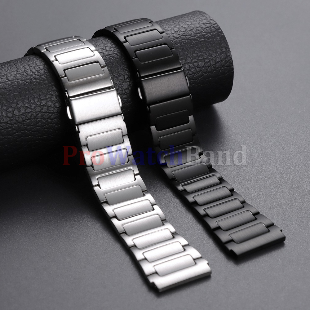 Correa de reloj de acero inoxi - Smartwatch Casio Watches For Men reseña y precio