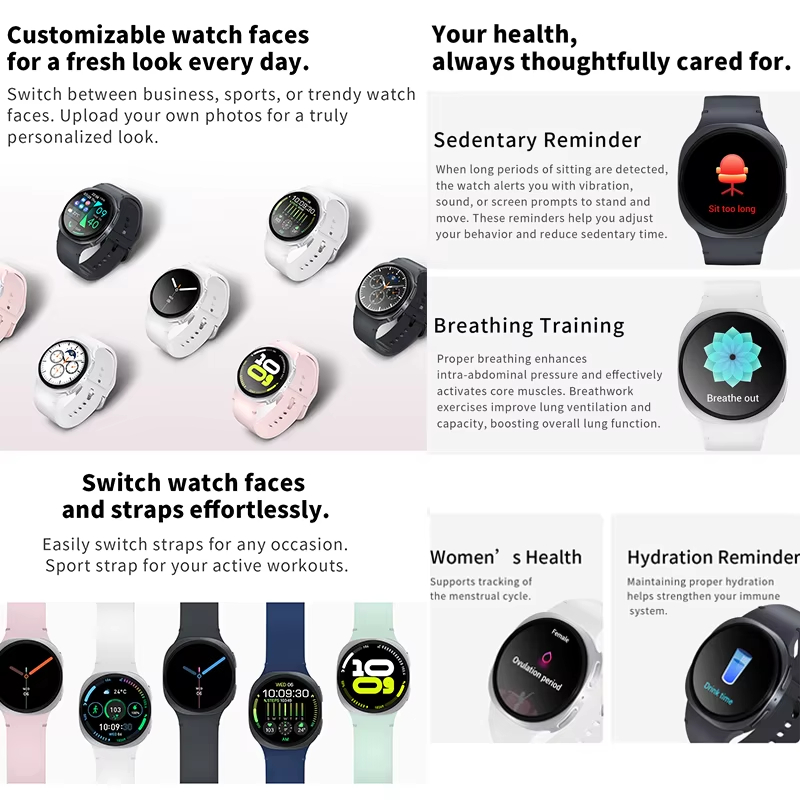 Nuevo Reloj Inteligente Clásic - Smartwatch New Watches For Women reseña y precio