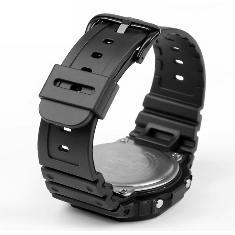 Correa de silicona cuadrada pe - Smartwatch Casio Watches For Men reseña y precio