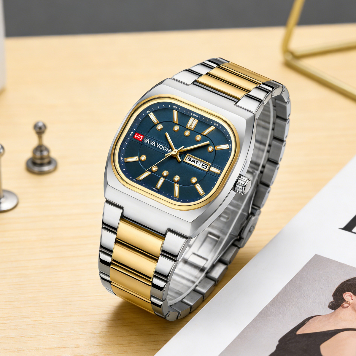 Reloj de Cuarzo para Hombre, D - Analog Quartz Watch reseña y precio