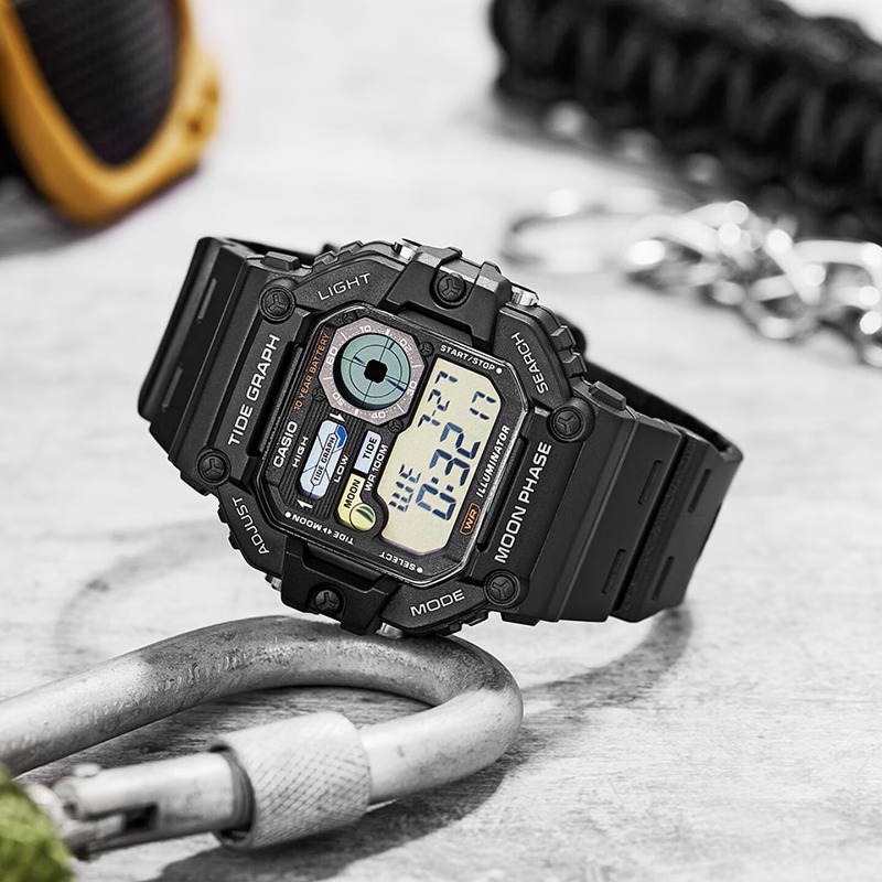 Reloj Digital Casio Serie WS-1 - Vintage Digital Watch reseña y precio