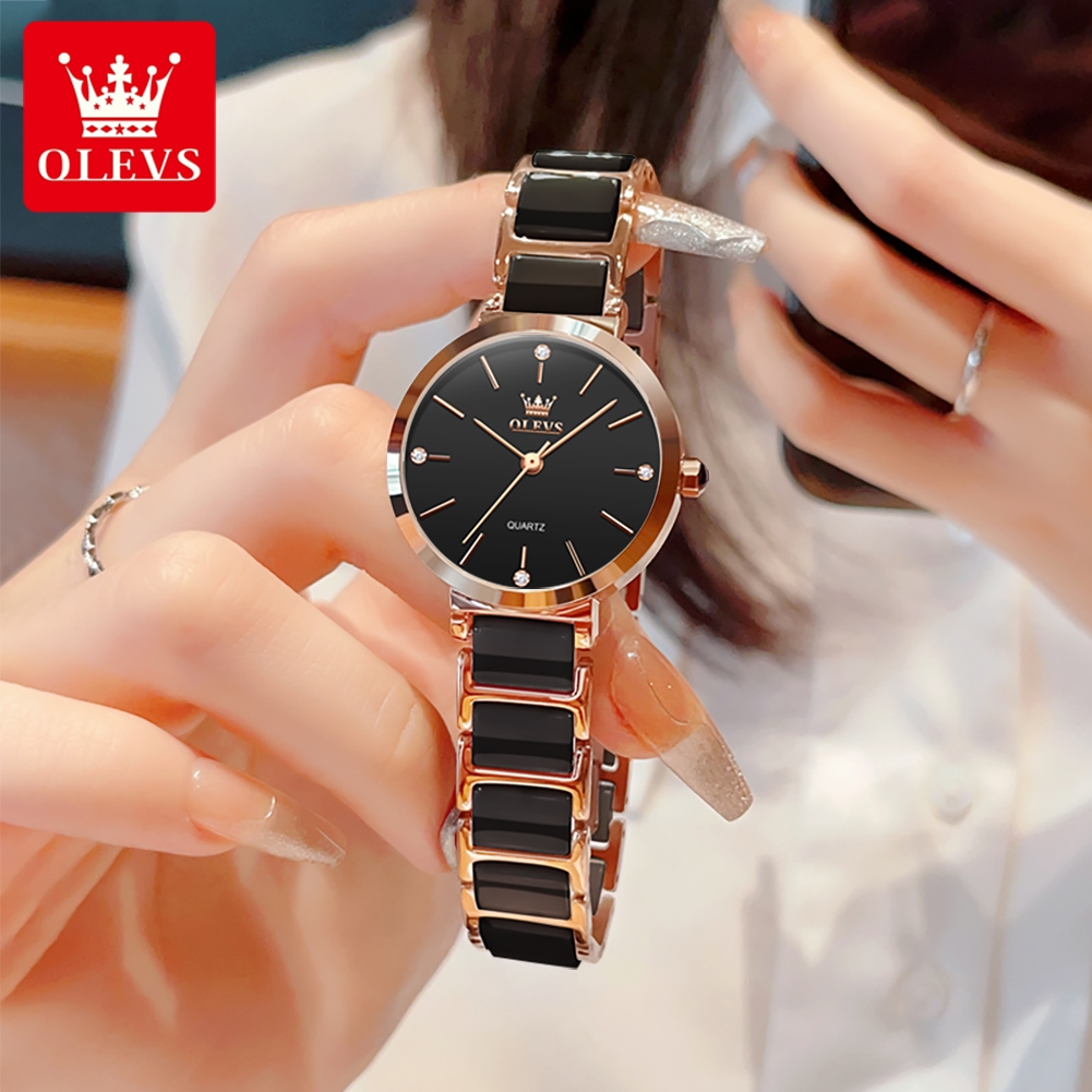 OLEVS Reloj de mujer 5877 Relo - Analog Quartz Watch reseña y precio