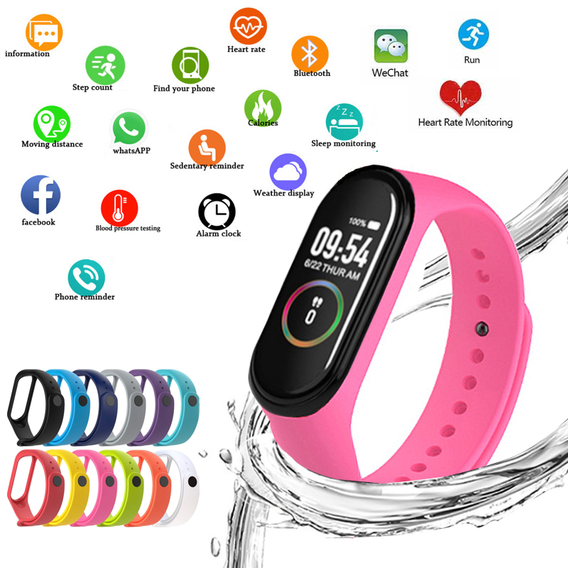 Relojes inteligentes M4, pulse - Smartwatch Watches For Women Branded reseña y precio