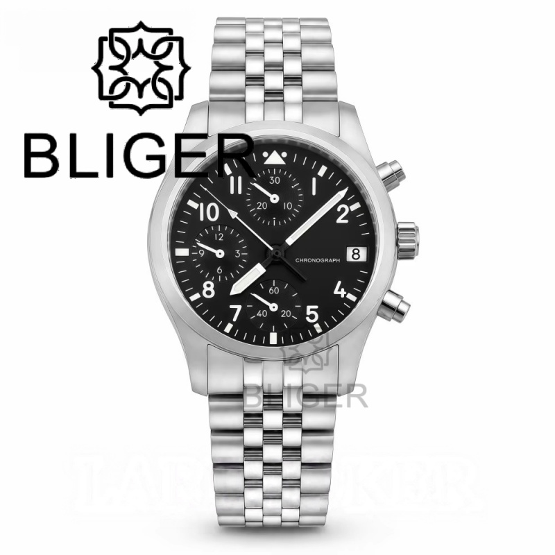 Reloj cronógrafo de aviador BL - Analog Quartz Watch reseña y precio