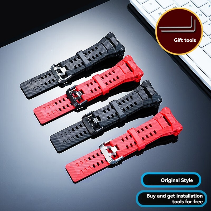 Correa de reloj de silicona y  - Smartwatch Casio Watches For Men reseña y precio