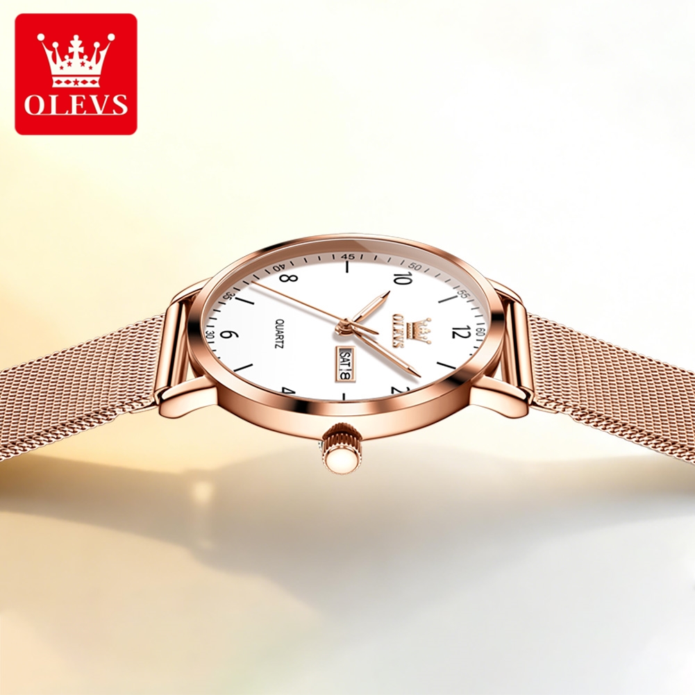 Relojes OLEVS 2996 para mujer, - Analog Quartz Watch reseña y precio