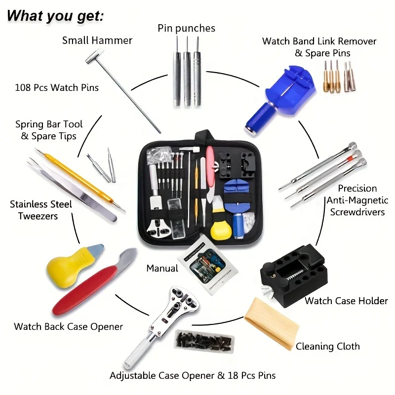 147 unids/set Kit de herramien - Crystal Press Tool reseña y precio