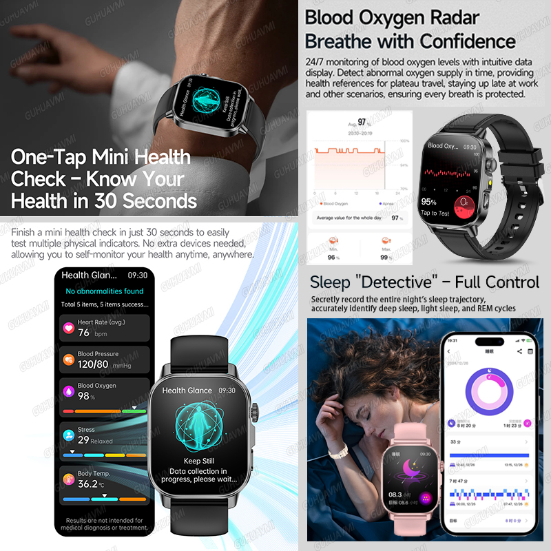 Reloj Inteligente de Salud 202 - Smartwatch New Watches For Women reseña y precio