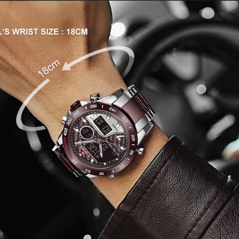 Reloj NAVIFORCE para Hombre, N - Analog Quartz Watch reseña y precio