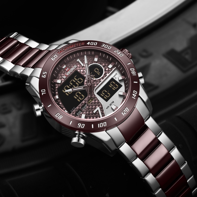 Reloj NAVIFORCE para Hombre, N - Analog Quartz Watch reseña y precio