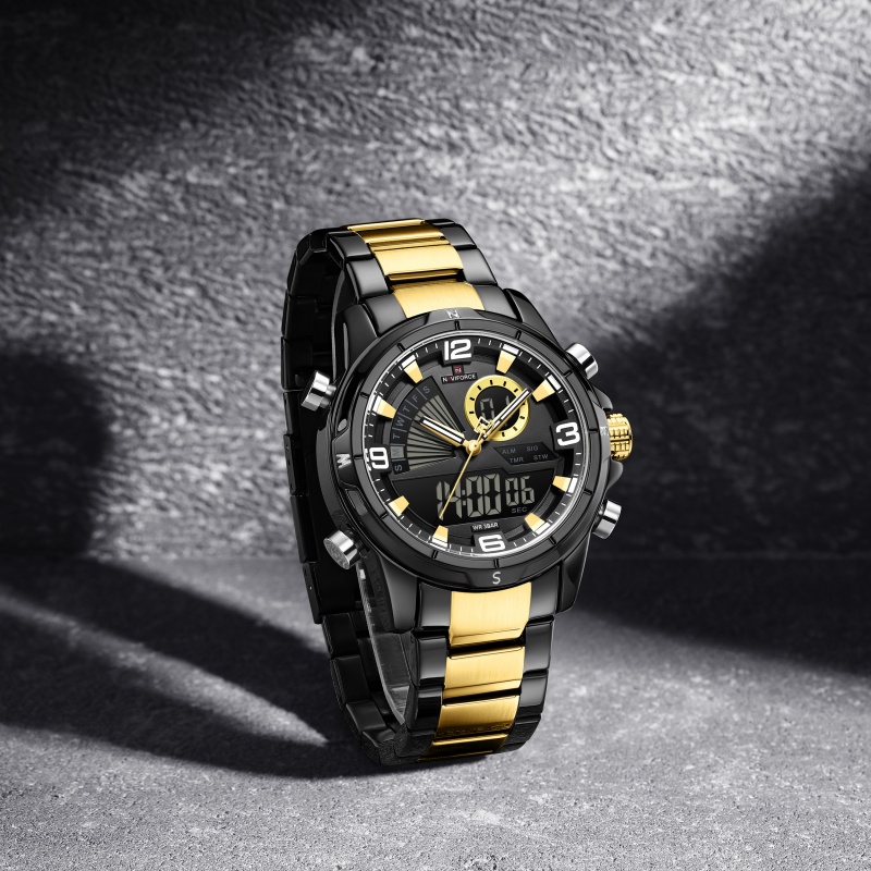Reloj NAVIFORCE con doble pant - Analog Quartz Watch reseña y precio